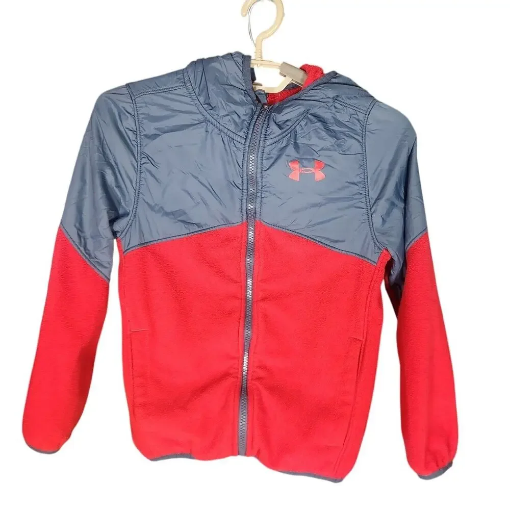 Under Armour fleece jacket youth small